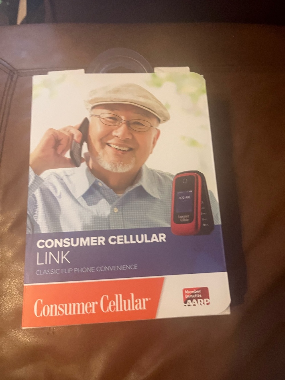 Link Flip Phone - Red new